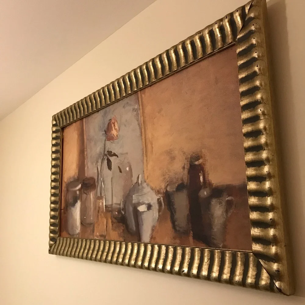 Beautiful Vintage Wall hanging. More like Antique look. Measurements 39”22”